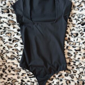 Black Free People Body Suit